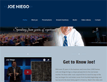 Tablet Screenshot of joeniego.com